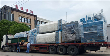 6月27、28日 百?gòu)?qiáng)洗滌龍等洗滌設(shè)備發(fā)貨四川